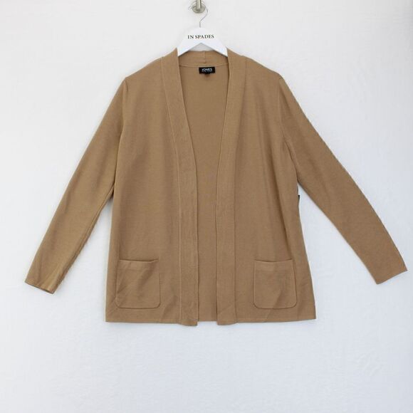 Jones New York Womens Open Front Cardigan - Picture 2 of 3